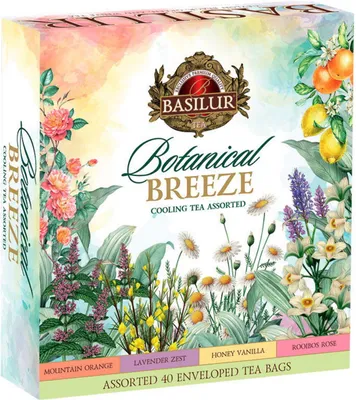 Produktbild von BASILUR Botanical Breeze Erfrischungstee Assorted 40 sáčků