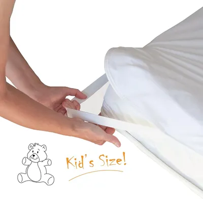 Produktbild von Twillie - Wasserdichter Matratzenschoner 70x140 mit 4 Gummibändern ® Atmungsaktive Jersey Matratzenauflage Matratzenschutz ohne Knistern
