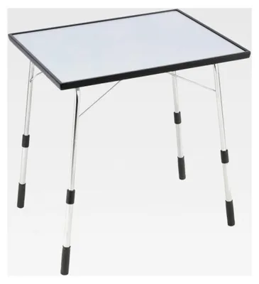 Produktbild von Klappbarer, höhenverstellbarer Gartentisch, wetterfest, Louisiane, carbon (grau), 72,5 x 60,5 cm