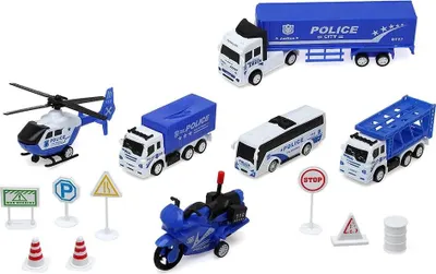 Produktbild von Atosa Lastwagen 45x33x6 Cm Silber  Silber One Size