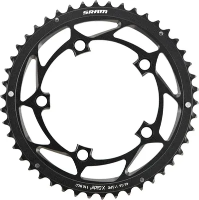 Produktbild von SRAM Road Kettenblatt Red 34T / 10-fach / mattschwarz - 10-fach, schwarz