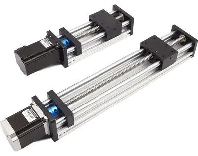 Lineare Aktuator 200mm mit Nema23 Schrittmotor 1,8° 3A 1,2 Nm