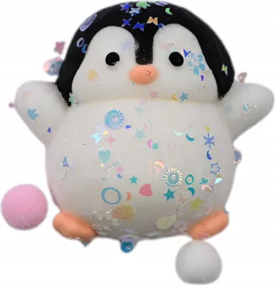 Produktbild von Premium Pinguin Antistress Spielzeug Squishy zum Drücken Robust Geschenkidee Stressabbau
