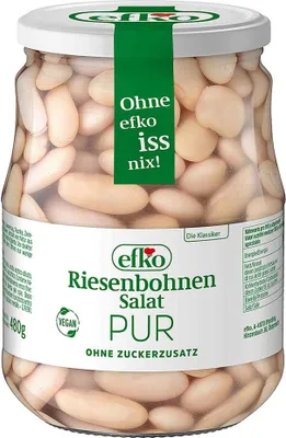 Produktbild von efko Riesenbohnen Salat 720ml