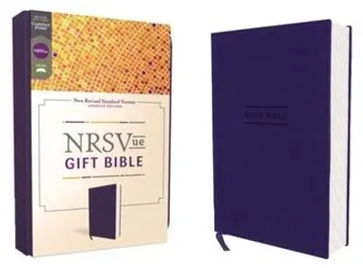 Image de NRSVue, Gift Bible, Leathersoft, Blue, Comfort Print