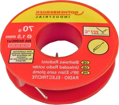 Productafbeelding van Radiolood - Soldeerdraad - Elektronica Reparatie - Loodvrij - 70 gram - Zilver