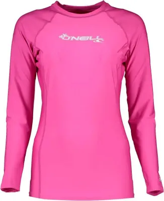 Produktbild von O´neill Wetsuits Basic Skins Crew Langarm-rash Guard Lila L Herren,Damen Lila L