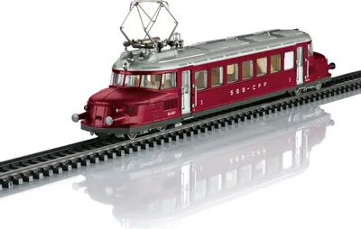 Produktbild von Trix Modelleisenbahn Schnelltriebwagen Serie RCe 2/4, Zugmodell, Vormontiert, Class RCe 2/4, Unisex, 15 Jahr(e), Schwarz, Rot, Silber