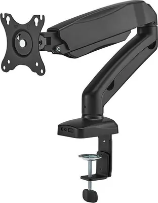 Immagine prodotto di Supporto per monitor singolo con ampia gamma di regolazione, da 17" a 32" HDWR SolidHand-GS01