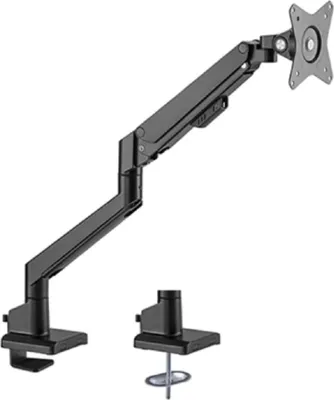 Obrázok produktu pre Držiak monitora Brateck LDT62-C012 stolný pre 1 monitor, čierny