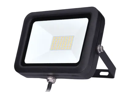 Obrázok produktu pre Solight Čierny LED reflektor 50W WM-50W-L