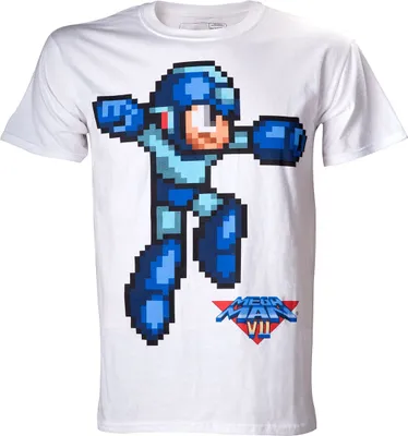 Produktbild von Megaman T-Shirt -L-, weiss
