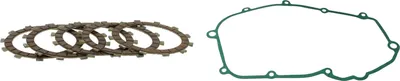 Image de Disques d'embrayage et joint pour Kawasaki KE 125 A, année de fabrication 1976-1982 - Neuf