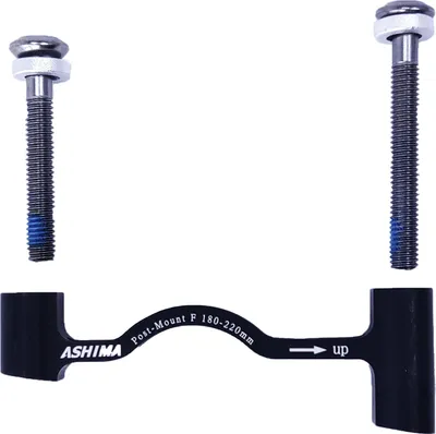 Produktbild von Ashima Post Moun +40 Mm Scheibenbrems-bremssattel-adapter Silber Silber One Size