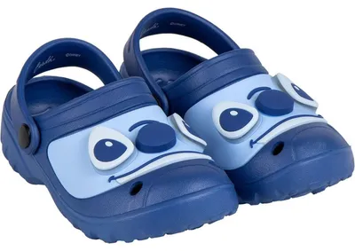 Productafbeelding van Lilo & Stitch klompen, premium kwaliteit. Lichte vrijetijdsschoenen en tuinschoenen voor binnen en buiten, maat 32/33