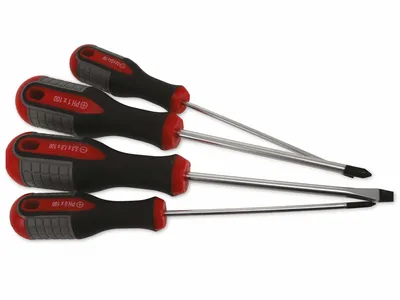 Produktbild von BRÜDER MANNESMANN Schraubendreher-Set 11300 4tlg