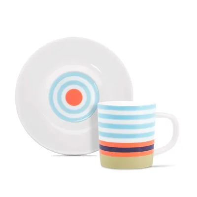 Produktbild von Remember Espressotasse + Unterteller 'Positano'