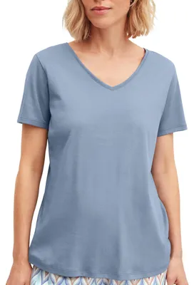 Produktbild von CALIDA Favourites T-Shirt Damen Aura Blue 44-46