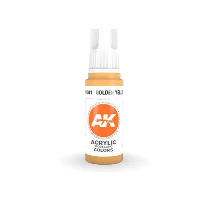 Produktbild von AK Interactive S.L. AK-11041 Golden Yellow (3rd Generation)