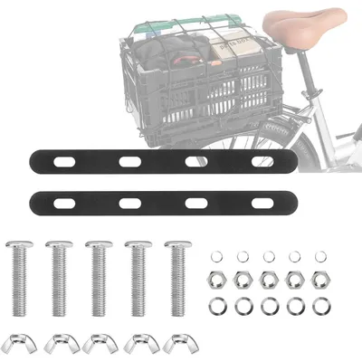 Produktbild von Fahrradkorb Faltbar PE Innentasche Schwarz