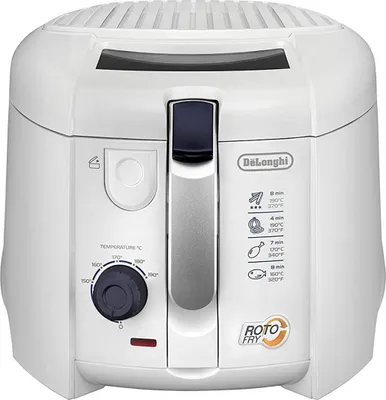 Image de DeLonghi F28211.W1 Roto Friteuse, Couleur : blanc