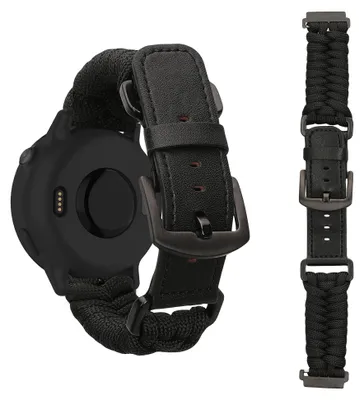Produktbild von kwmobile Ersatzarmband geflochten kompatibel mit Garmin Vivoactive 6 / Vivoactive 5 / Venu Sq / Amazfit GTS / Bip 3 Armband - Fitnesstracker