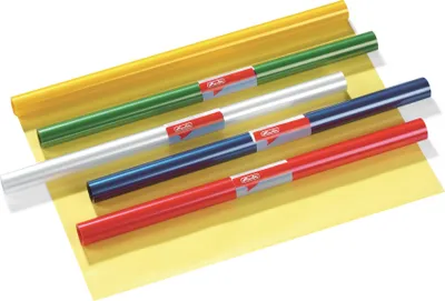 Produktbild von Herlitz Bucheinbandfolie / Buchfolie / 5m x 40cm / Farbe: transparent grün