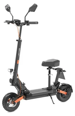 Produktbild von E-Scooter Elektro-Scooter - S8E - 48 V - 40–60 km Reichweite - 6–8 h Ladezeit - Klappbar - 25,4 cm Reifen - Weiß
