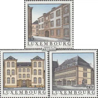 Produktbild von Briefmarken Luxemburg 1994 Mi 1349-1351 (kompl.Ausg.) postfrisch Historische Klosterrefugien