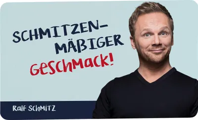 Produktbild von Ralf Schmitz Brettchen - Schmitzenmäßiger Geschmack! Frühstücksbrettchen Schneidebrettchen aus Resopal