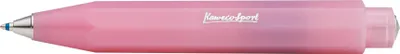 Produktbild von Kaweco FROSTED SPORT, Clip-on-Einziehkugelschreiber, Blau, 1 Stück(e), Medium