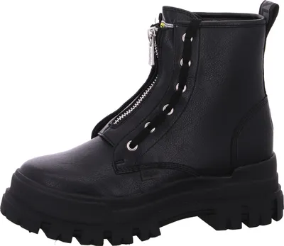 Produktbild von Buffalo Aspha Zip Bootie Schnürstiefel Schwarz