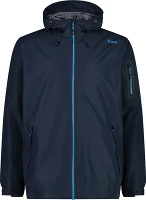 Produktbild von Cmp Man Jacket Fix Hood Black Blue Black Blue 52