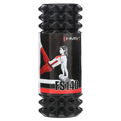 Produktbild von Fs140 Schwarz 33Cm Wałek Fitness/Roller Hms