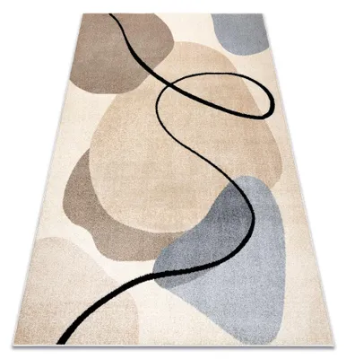 Image de Tapis FUSION 9213 crème / beige - Géométrique, moderne, abstrait beige 240x330 cm