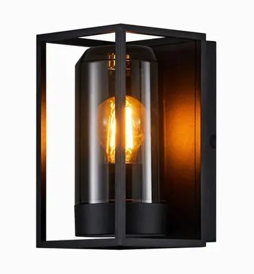 Obrázek produktu pro Nordlux Černé fasádní svítidlo Griffin pro žárovku E27 2218131047