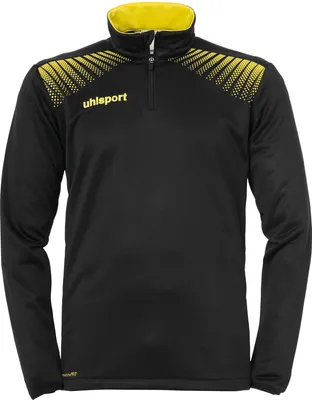 Produktbild von Uhlsport GOAL 1/4 ZIP TOP schwarz/limonengelb