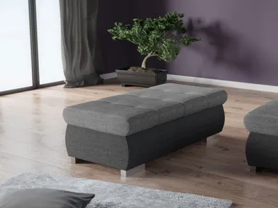 Obrázek produktu pro Taburet ABEL 2 - tmavý šedý / světlý šedý