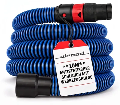 Produktbild von 10m Staubsaugerschlauch antistatisch passend für Nilfiks Wap Alto 58mm