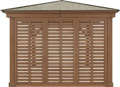 Produktbild von Westmann Holz Seitenwand für Pavillon Devon Natur 8x298x232 cm