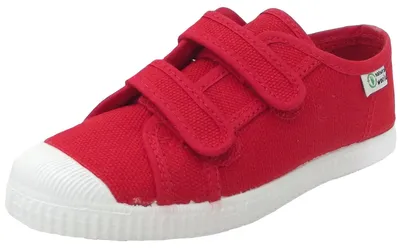 Produktbild von Natural World Basquet Klett Paris Kinder -Sneaker Rot (Rojo), W78020-02