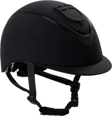 Image de Equestro Meteor Rowel Fitting Helmet Schwarz 58-60 cm Herren,Damen Schwarz 58-60 cm