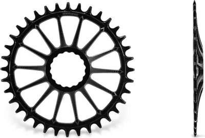 Zdjęcie produktu dla Garbaruk Easton Cinch tarcza do łańcucha srebrna 42t