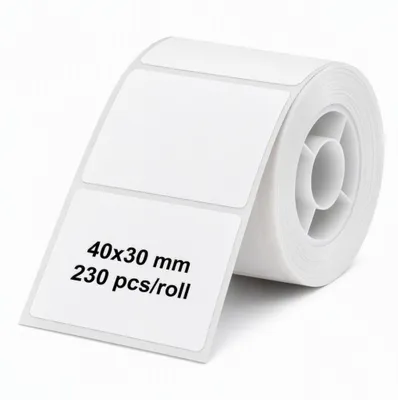 Productafbeelding van Olympia 6320 Olympia Etikettenrolle für PM220                        weiß