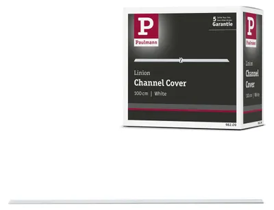 Productafbeelding van Linion accessoires, rechte afdekplaat, wit, 1000x36 mm