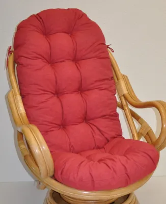 Produktbild von Polster für Schaukelstuhl , Ersatzpolster Schaukelstuhl / Drehsessel L 135 cm , Colore rosso (rot)