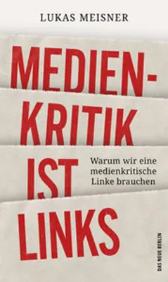 Produktbild von Medienkritik ist links