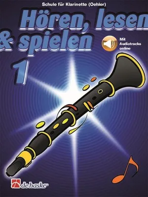 Produktbild von Hoeren, lesen & spielen 1 Klarinette (Oehler)