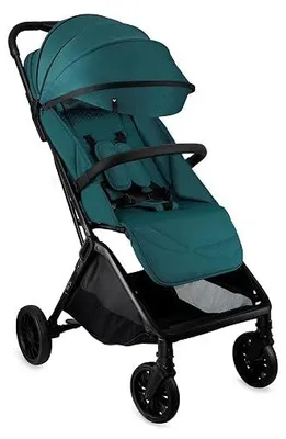 Imagen del producto de Cochecito de bebé plegable, ideal para viajar, con función de reclinación