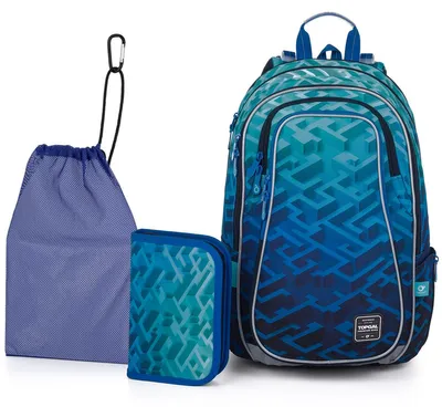 Produktbild von Schulrucksack-Set, 3-tlg. LYNN 25017 SET MEDIUM
